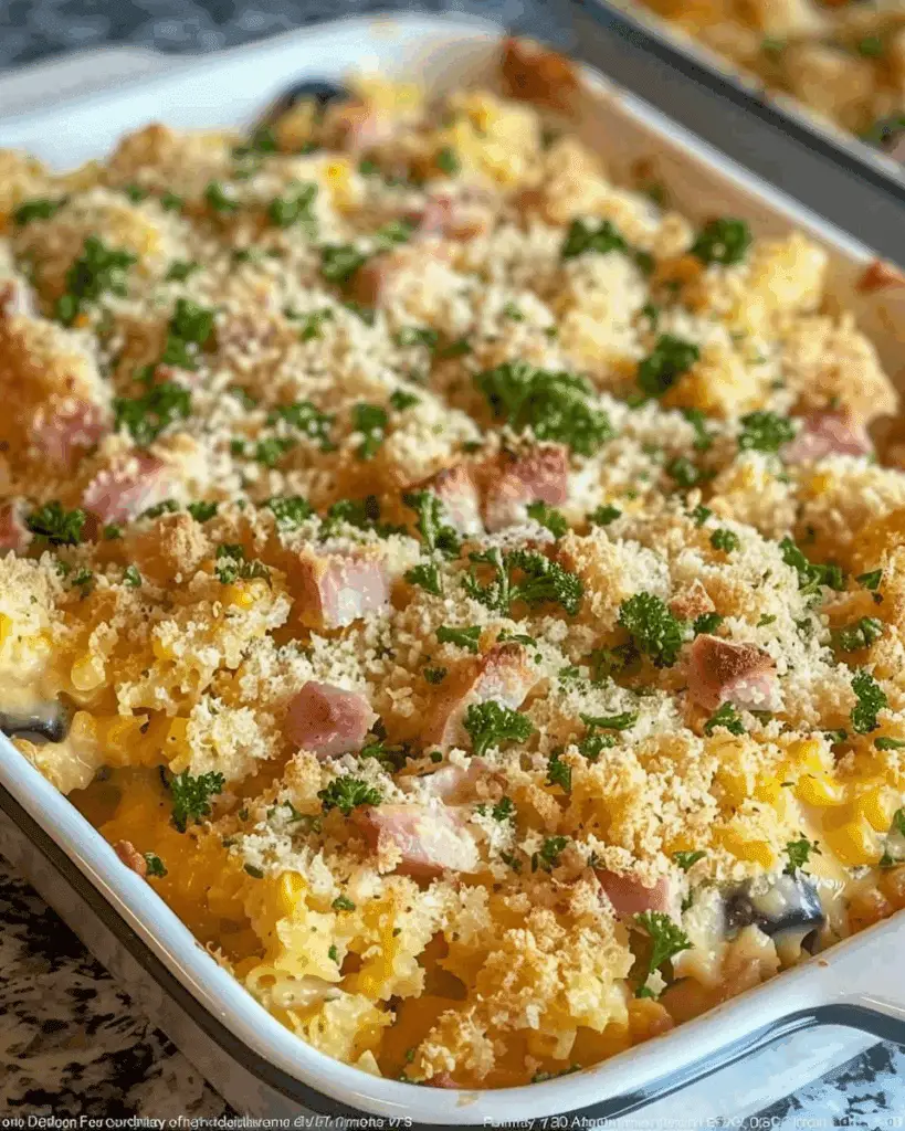 Chicken Cordon Bleu Casserole
