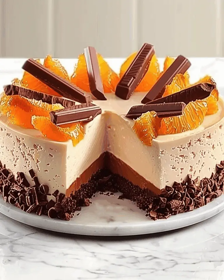 Chocolate Orange Cheesecake