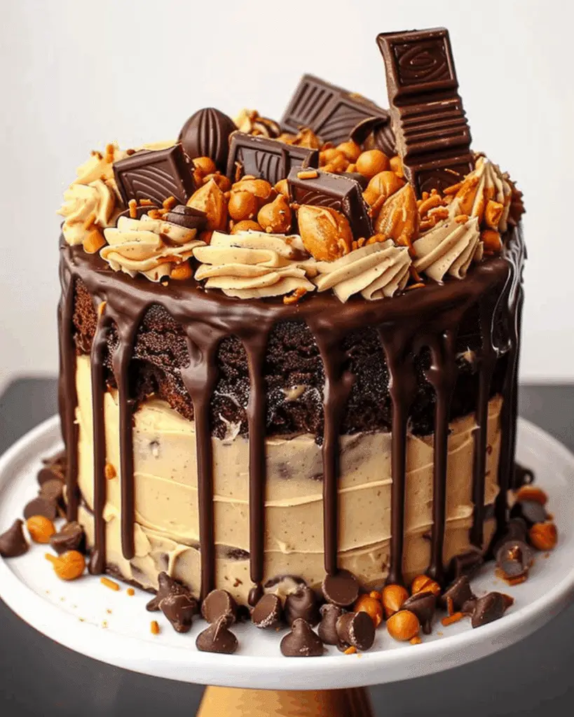 The Best Chocolate Peanut Butter Cake