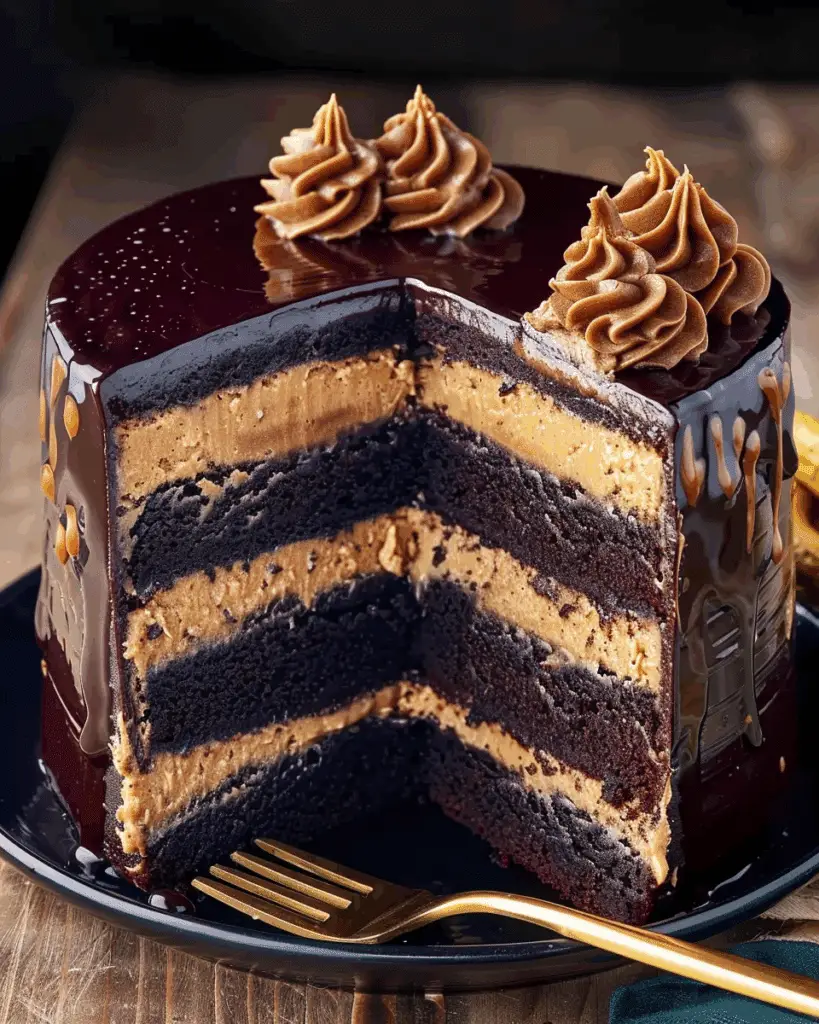 Chocolate Peanut Butter Cake