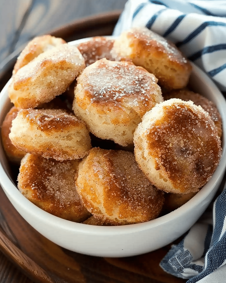 Cinnamon Sugar Biscuit Bites