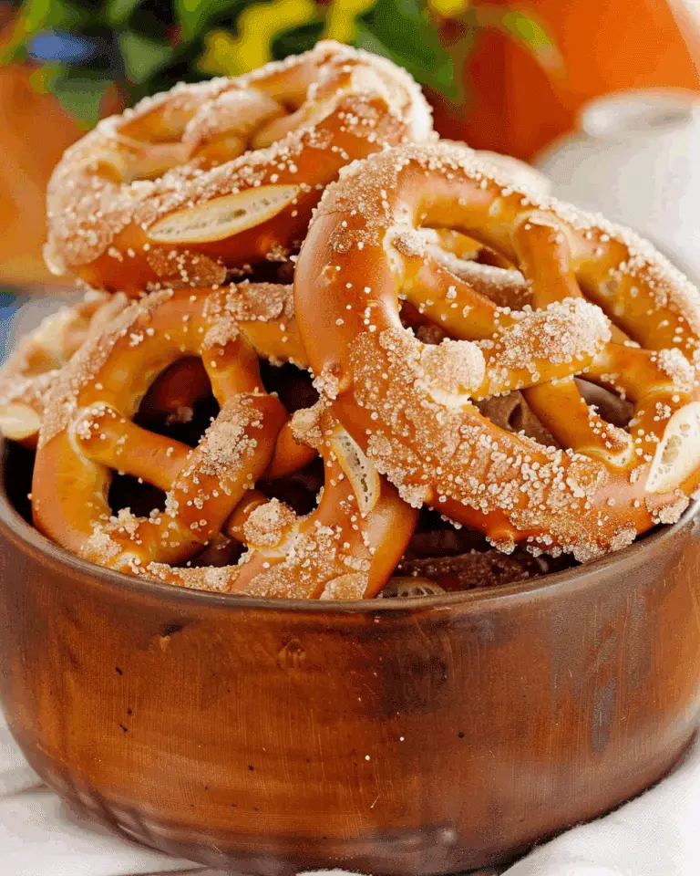 Cinnamon Sugar Soft Pretzel Bites