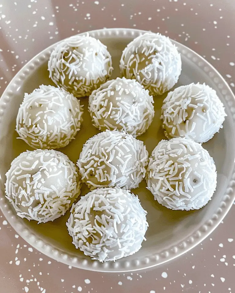 Coconut Bliss Balls with Dates