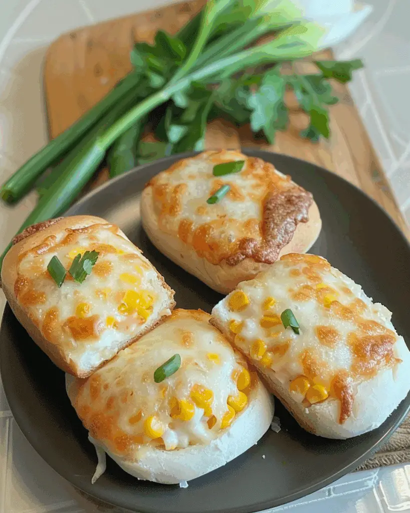 Corn Cheese Stuffed Bread