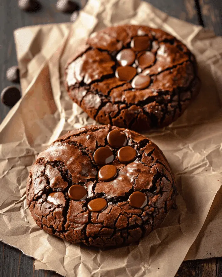 Cosmic Brownie Cookies (Crumbl Cookie Copycat)