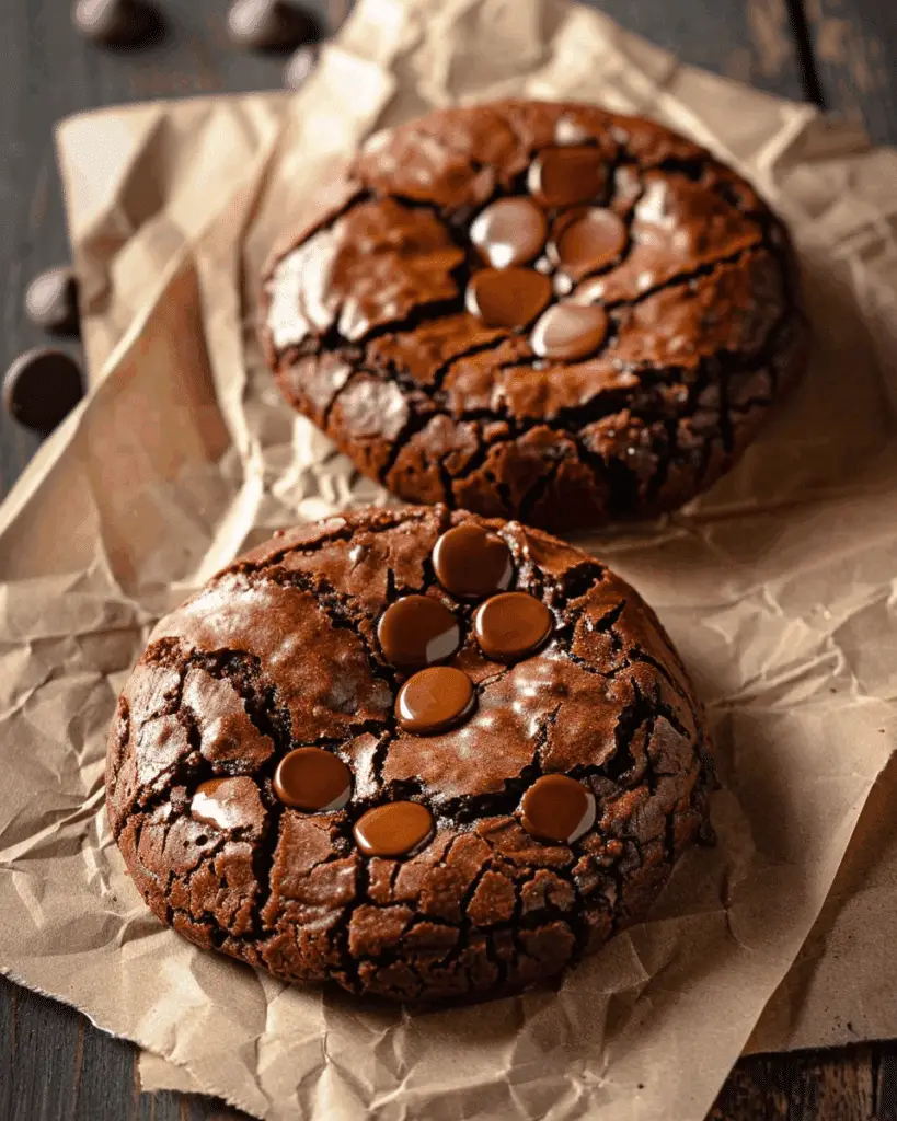 Cosmic Brownie Cookies (Crumbl Cookie Copycat)