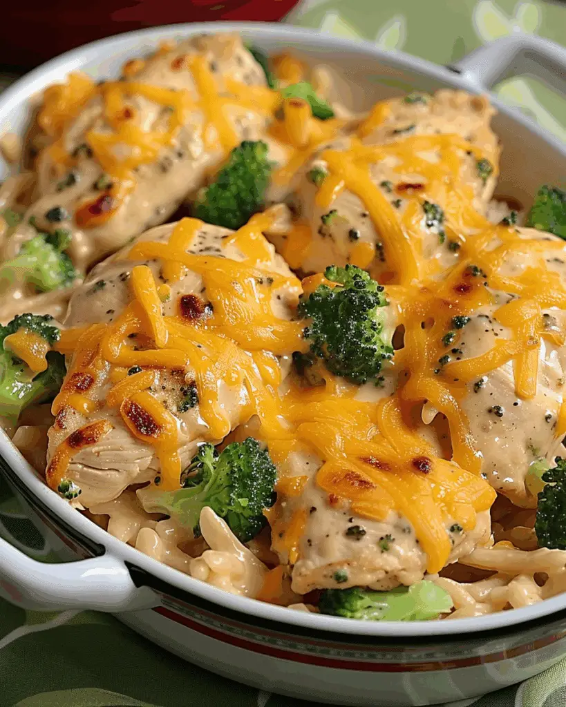 Cracker Barrel Broccoli Cheddar Chicken