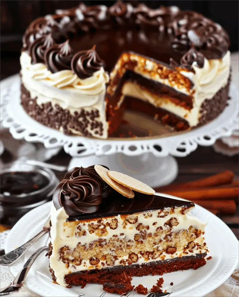 Creamy Puffed Rice Cake