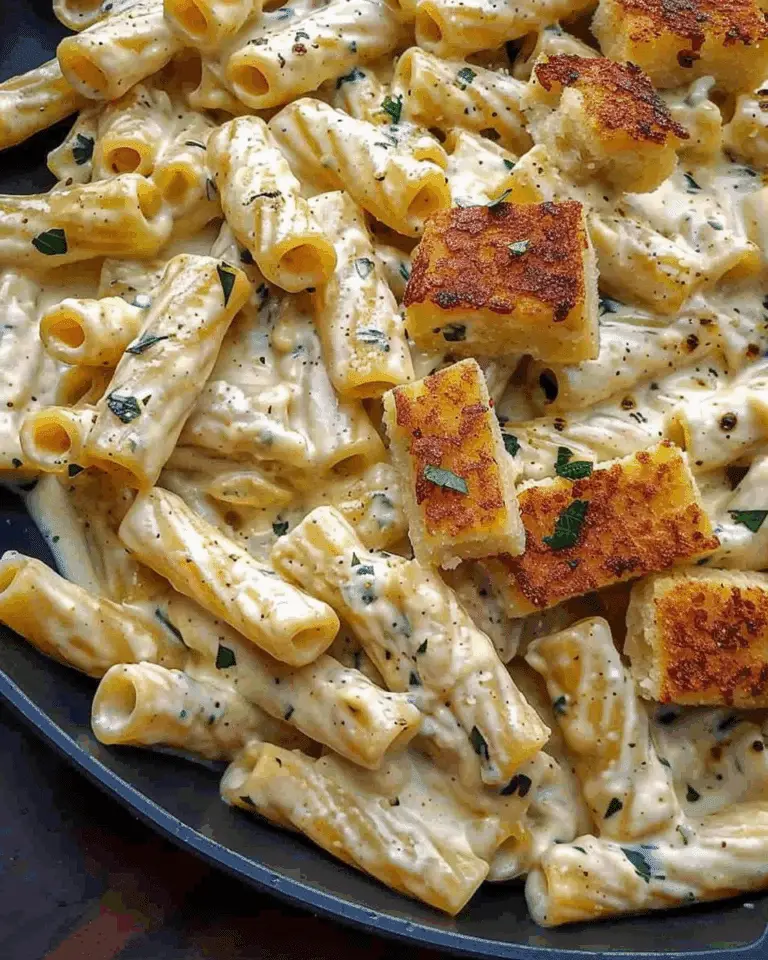 Creamy Rigatoni Alfredo Cajun Recipe