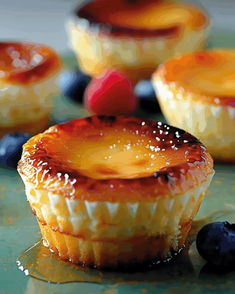 Crème Brûlée Cupcakes
