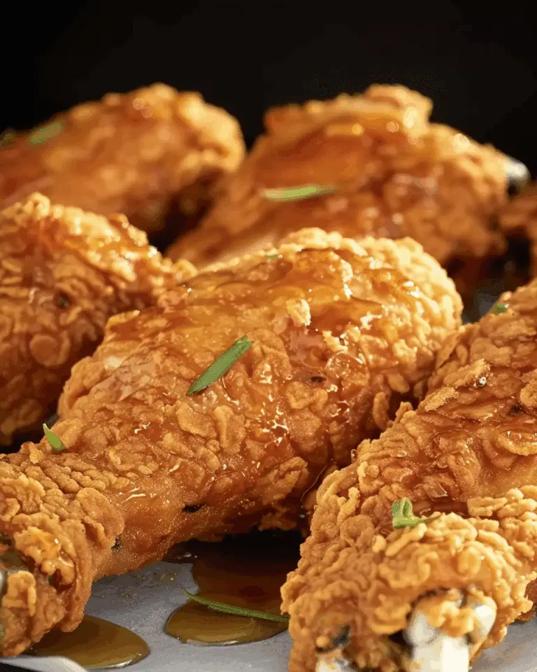 Double Crunch Honey Garlic Chicken