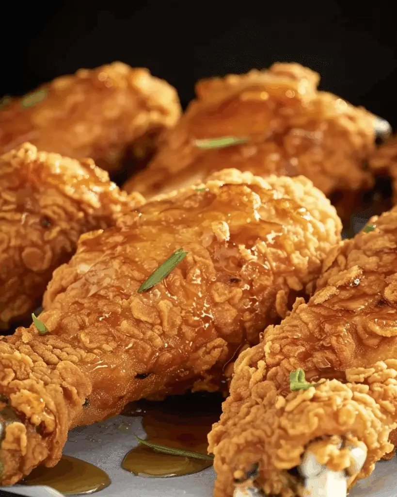 Double Crunch Honey Garlic Chicken