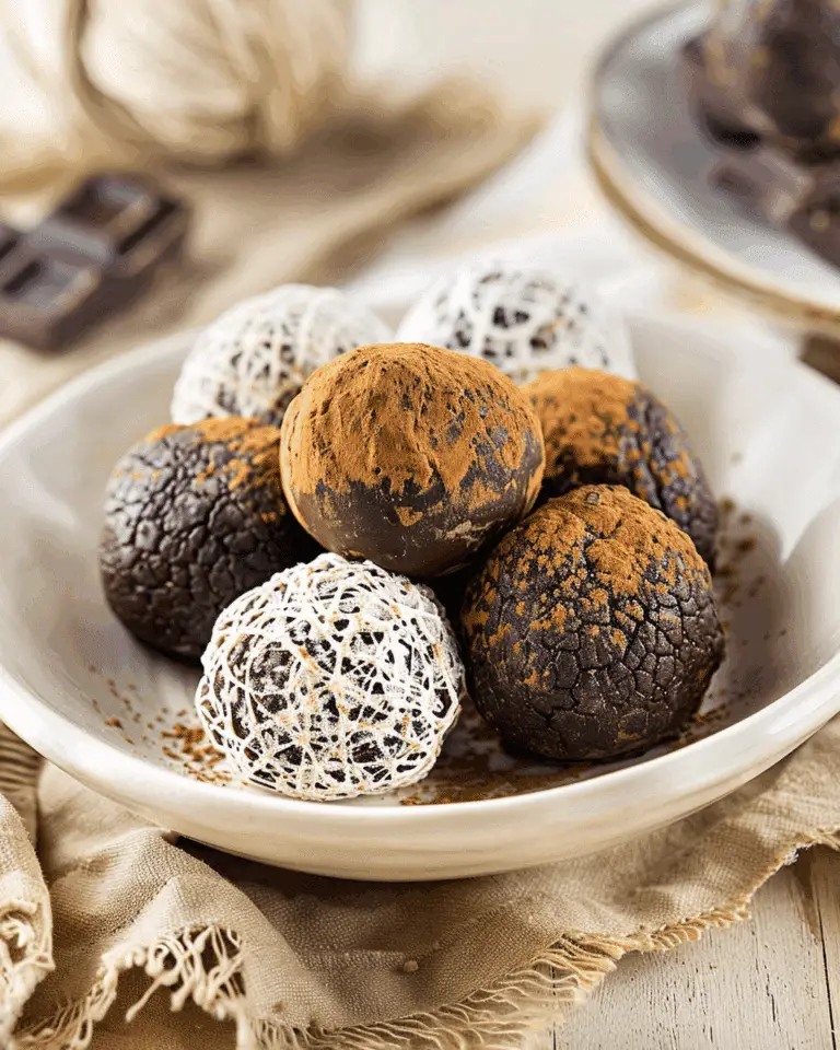 Easy Avocado Chocolate Truffles