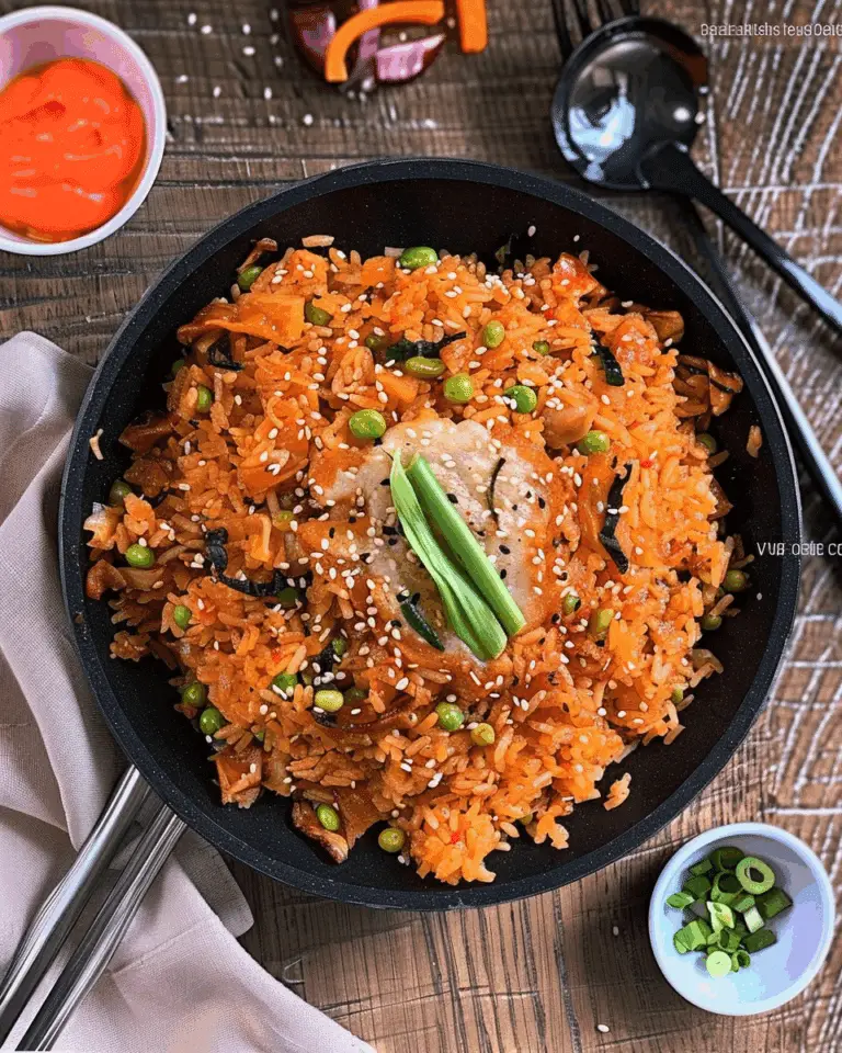 Easy Kimchi Fried Rice