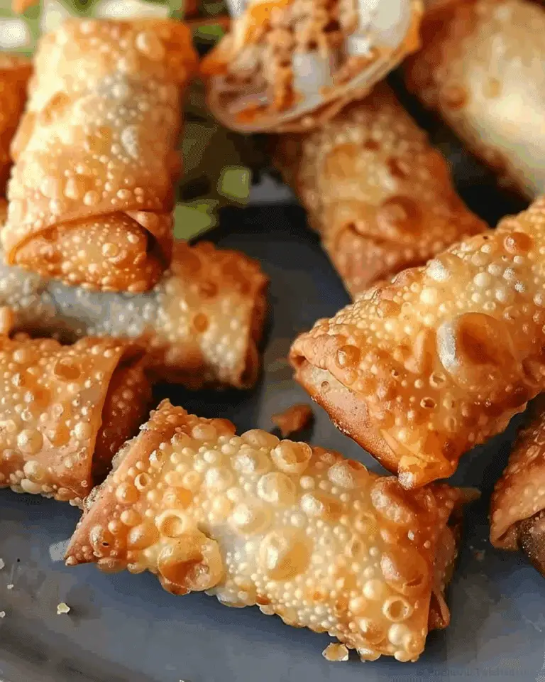 Homemade Chicken Egg Rolls