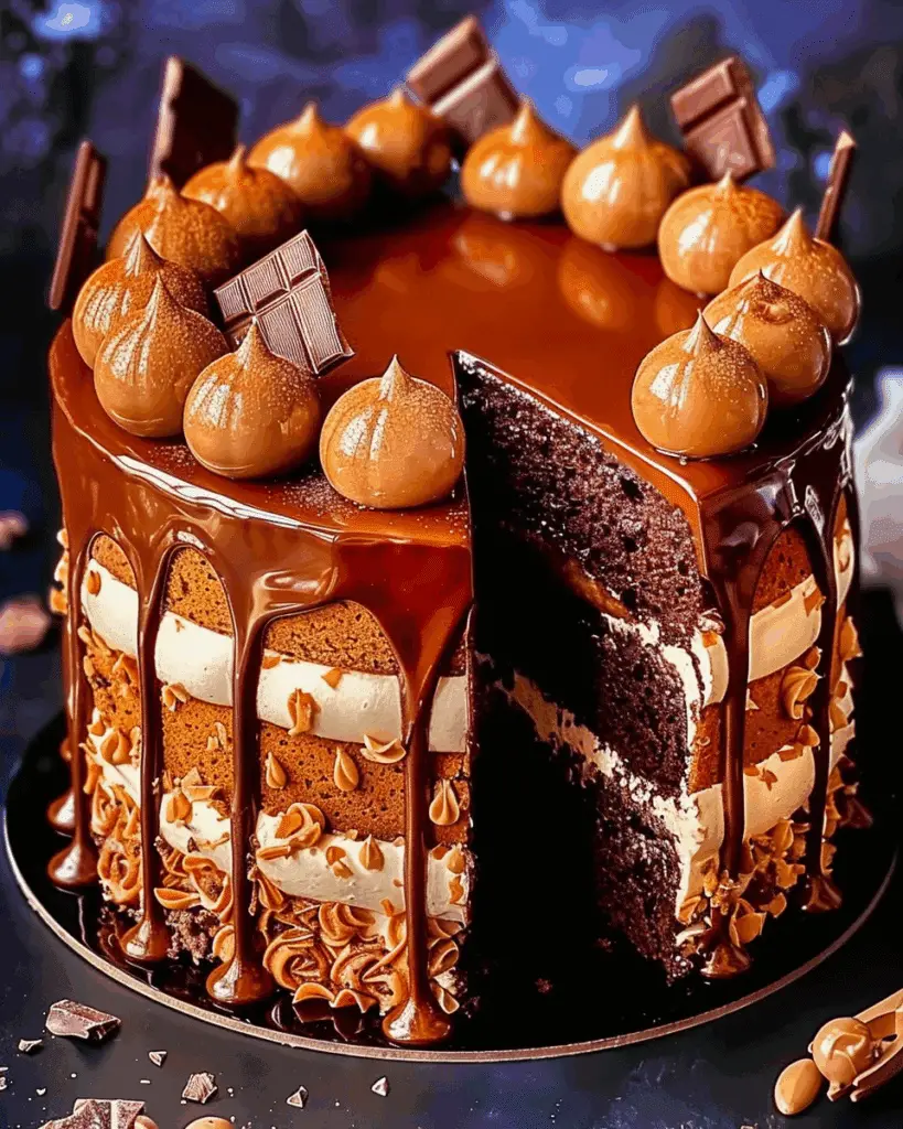 Epic Chocolate Overload Explosion Cake