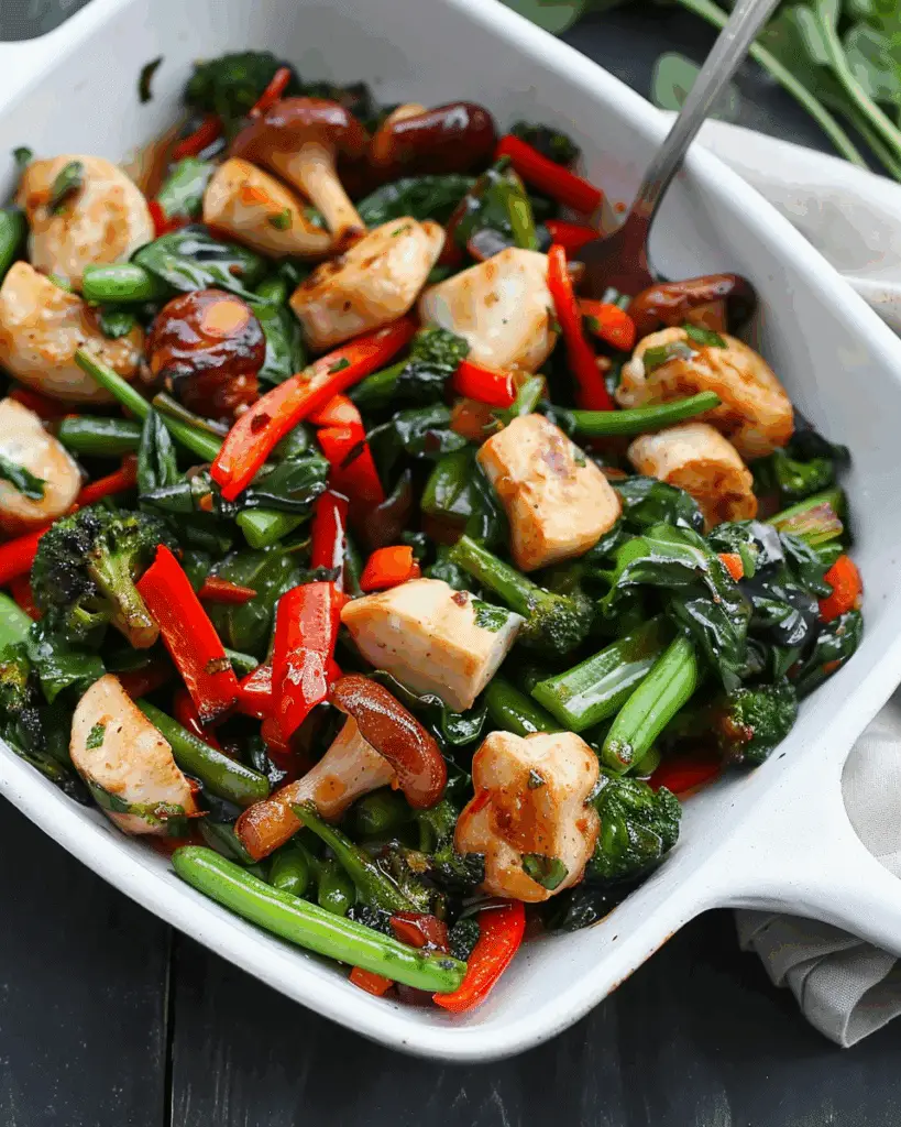 Ginger Veggie Stir Fry