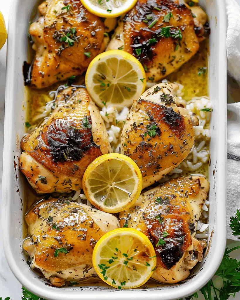 Greek Lemon Chicken