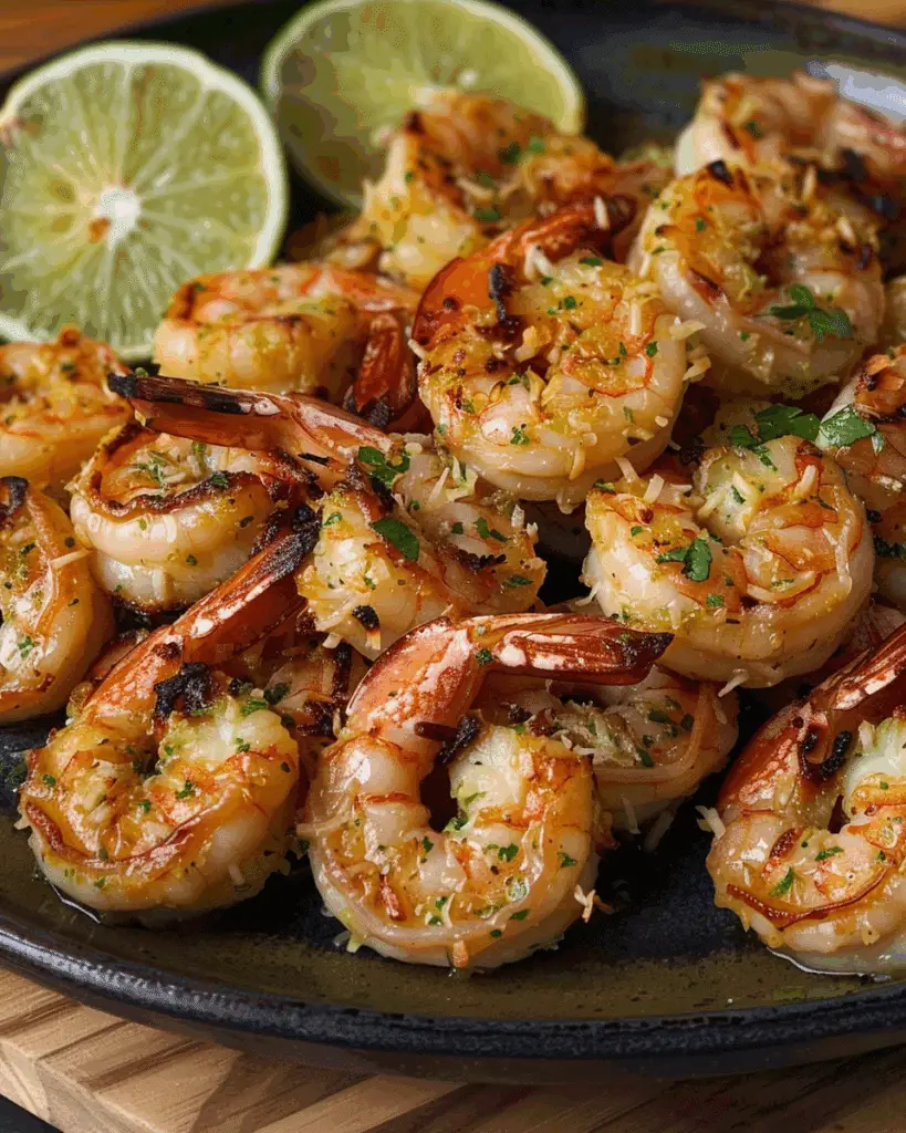 Grilled Coconut Lime Shrimp