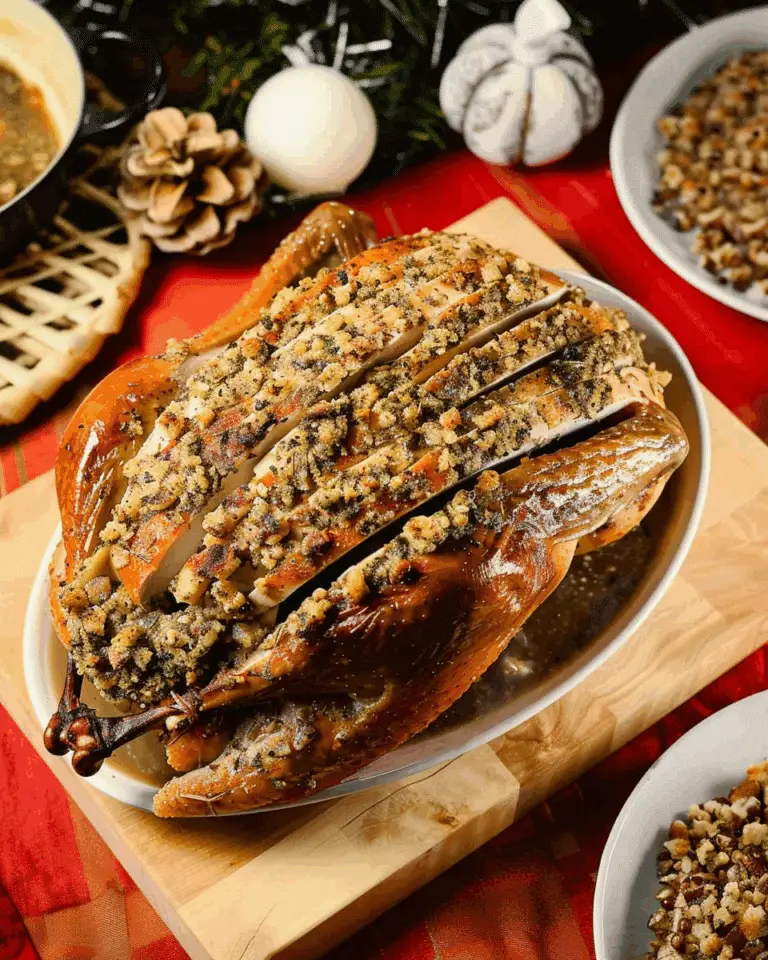 Herb Roasted Turkey With Classic Pan Gravy