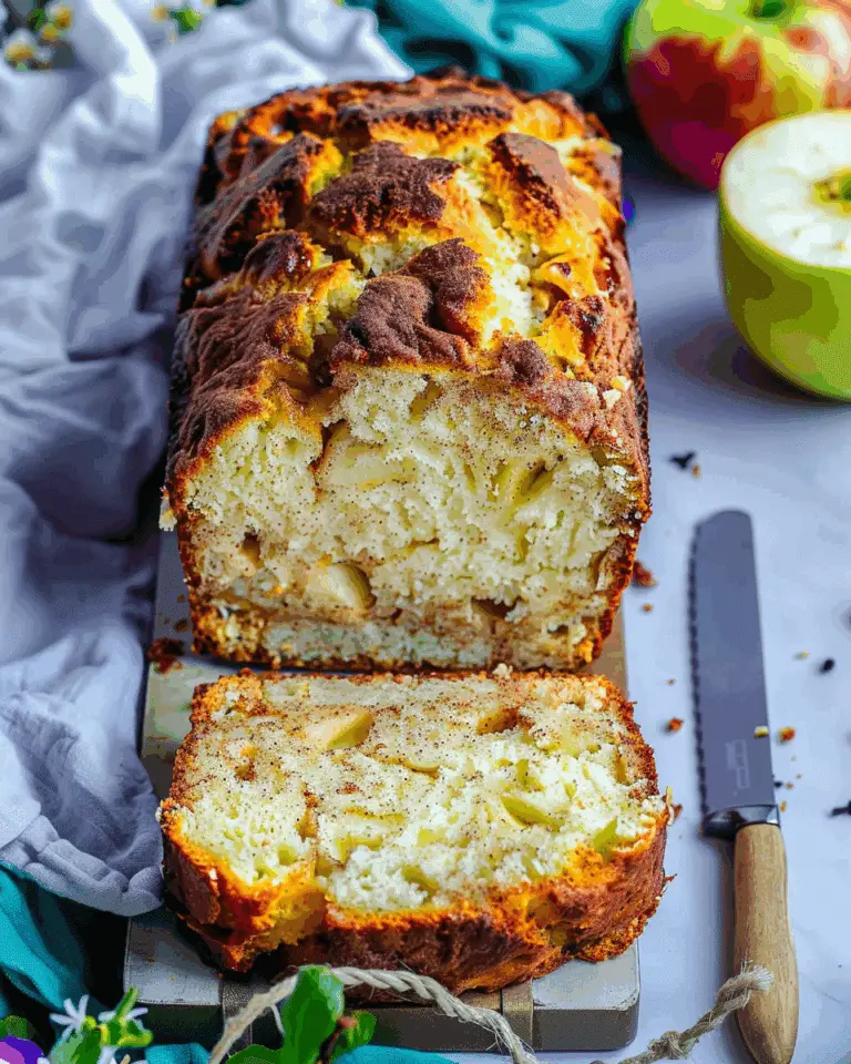 Homemade Apple Cinnamon Bread