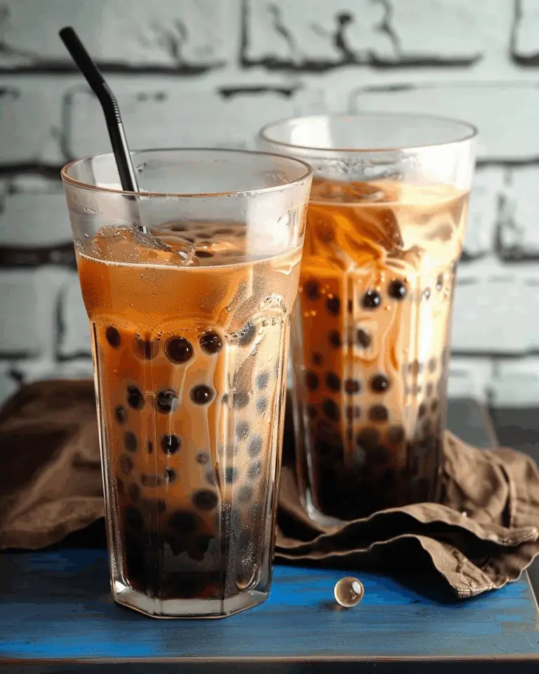 Homemade Brown Sugar Bubble Tea