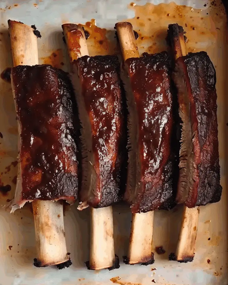 Honey‑BBQ Oven‑Baked Ribs