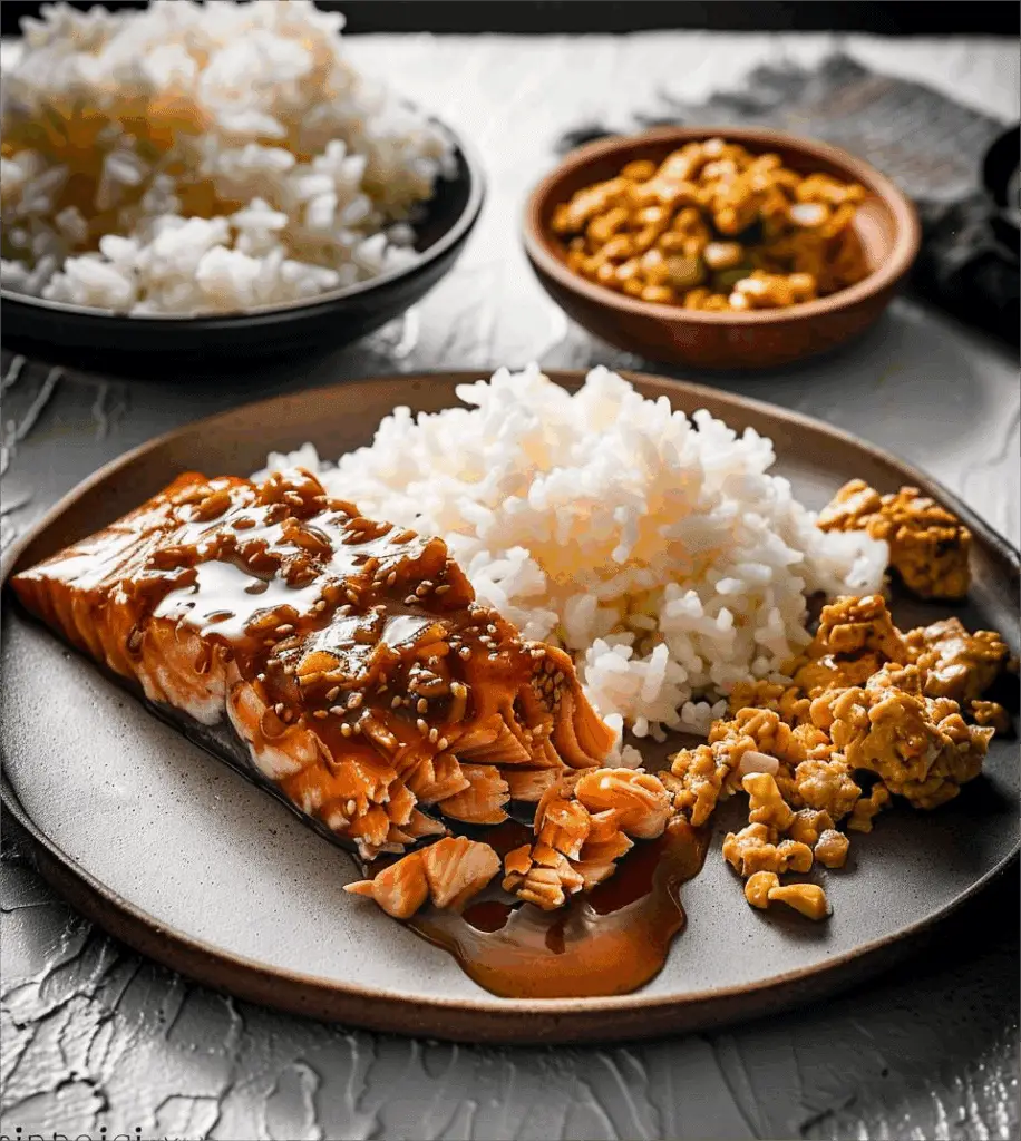 Honey Garlic Soy Glazed Salmon