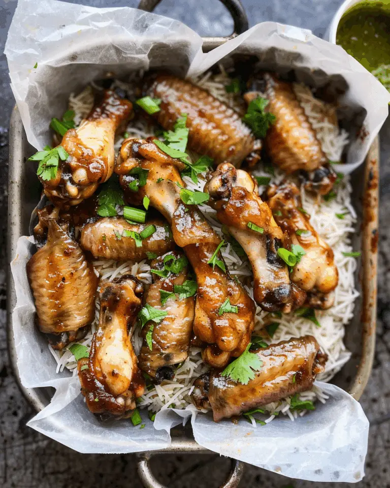 Honey Chipotle Chicken Wings
