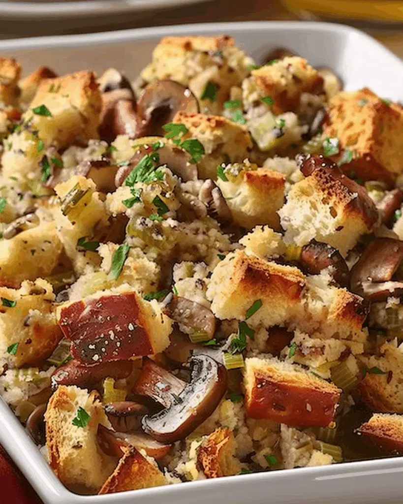 Wild Mushroom Stuffing