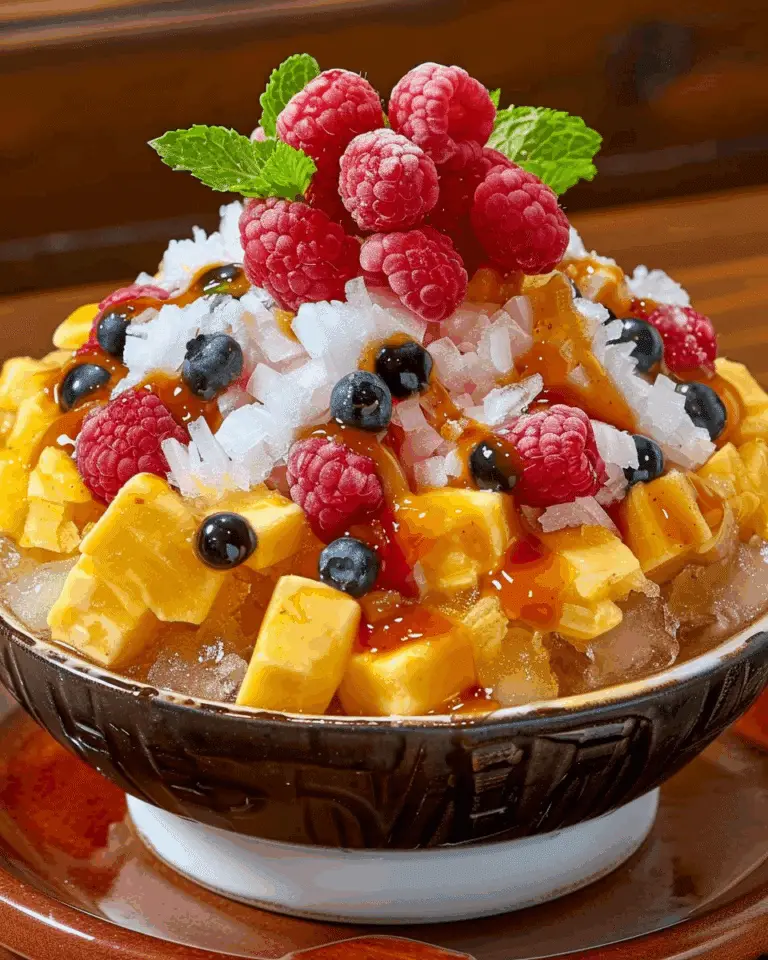 Korean Shaved Ice (Bingsu)