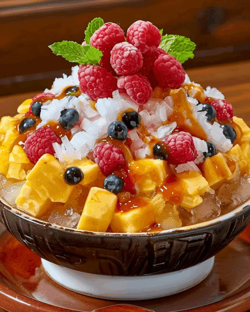 Korean Shaved Ice (Bingsu)