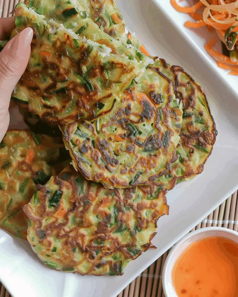 Korean Vegetable Pancakes (Yachaejeon)