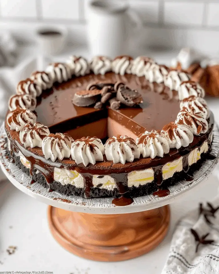 Mascarpone Mudslide Pie
