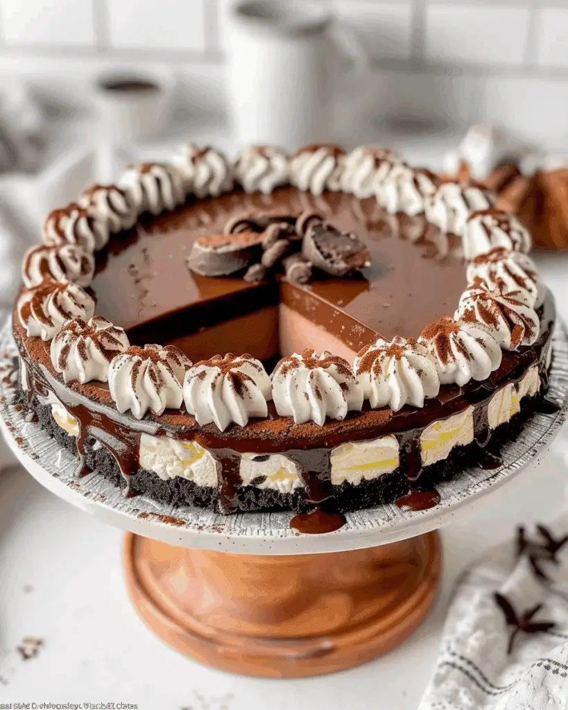 Mascarpone Mudslide Pie