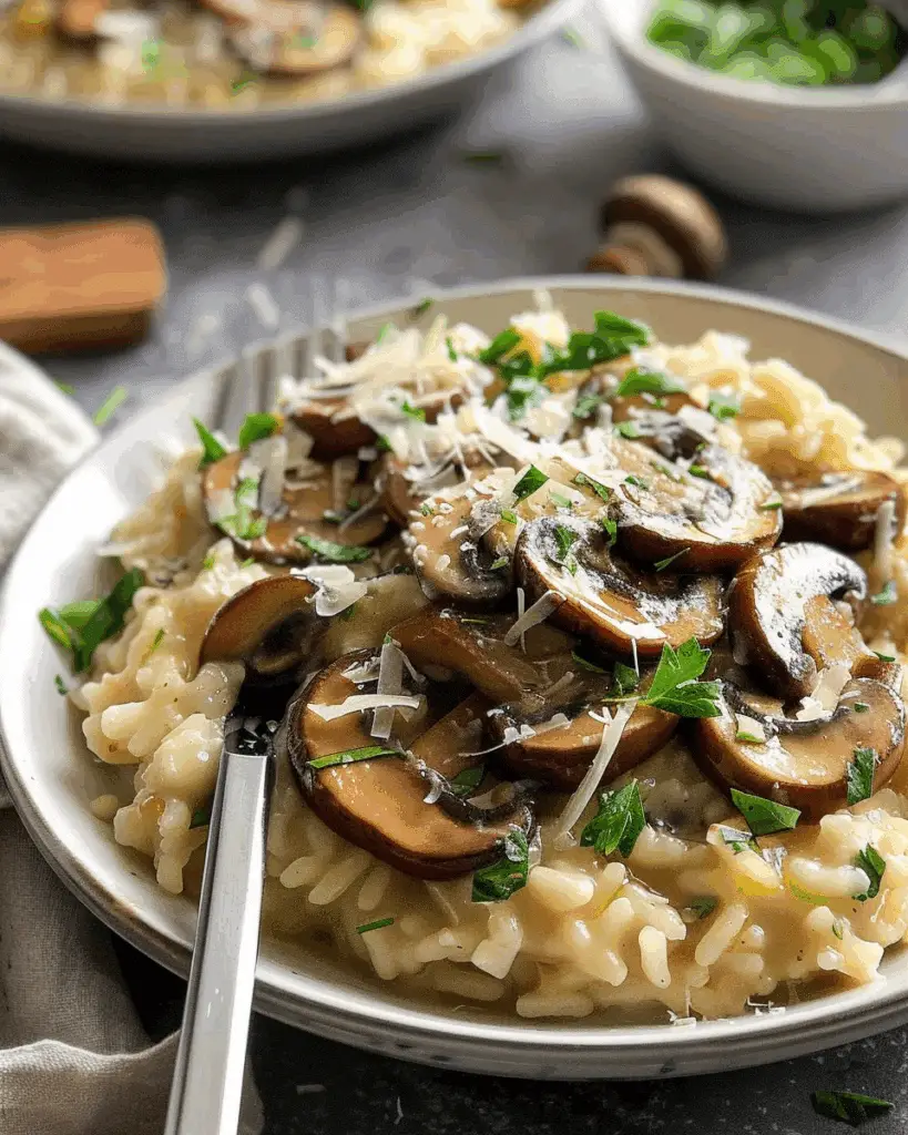 Mushroom Risotto