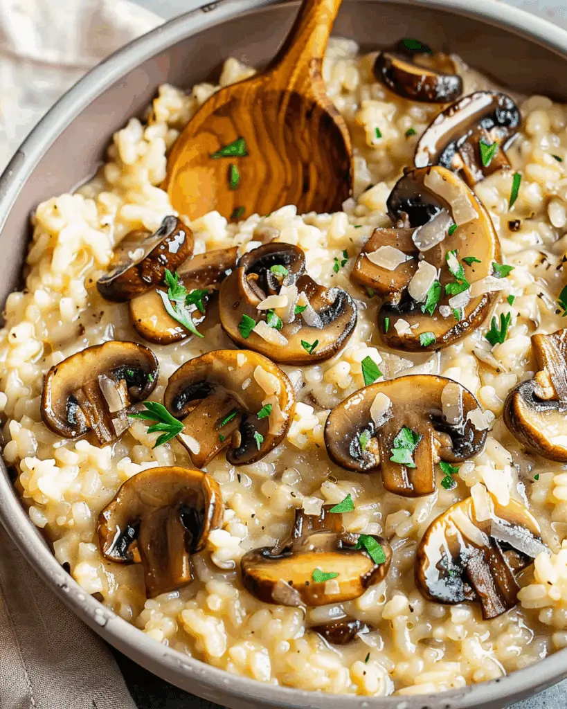 Mushroom Risotto