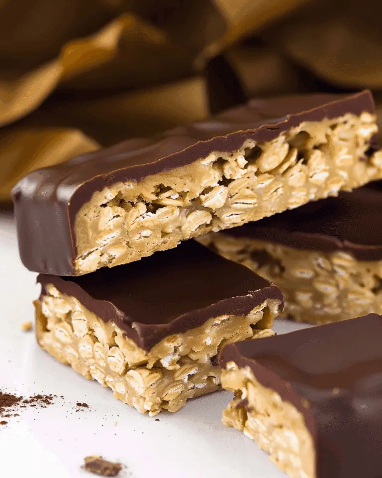 No-Bake Chocolate Oat Bars