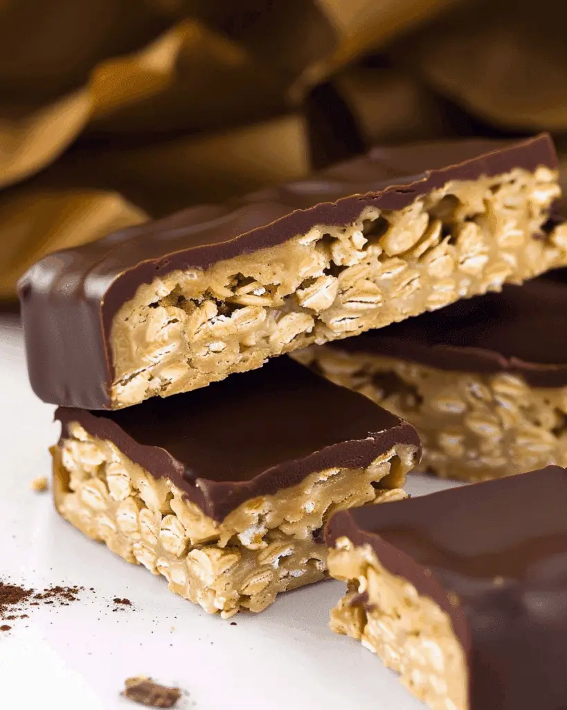 No-Bake Chocolate Oat Bars