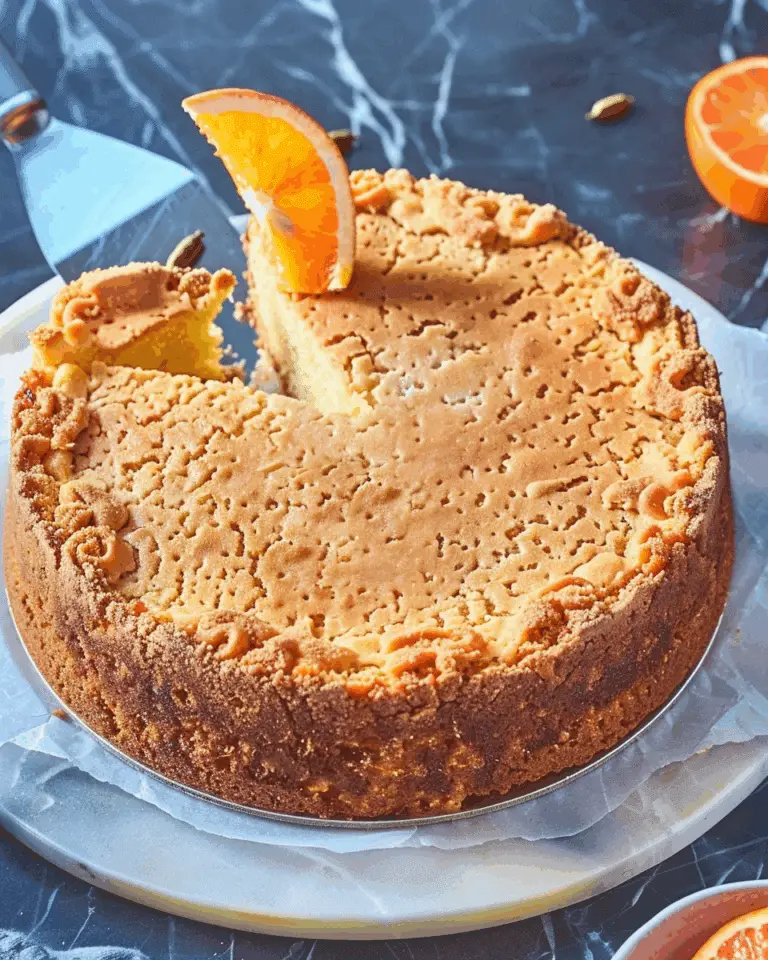 Orange Cardamom Olive Oil Cake