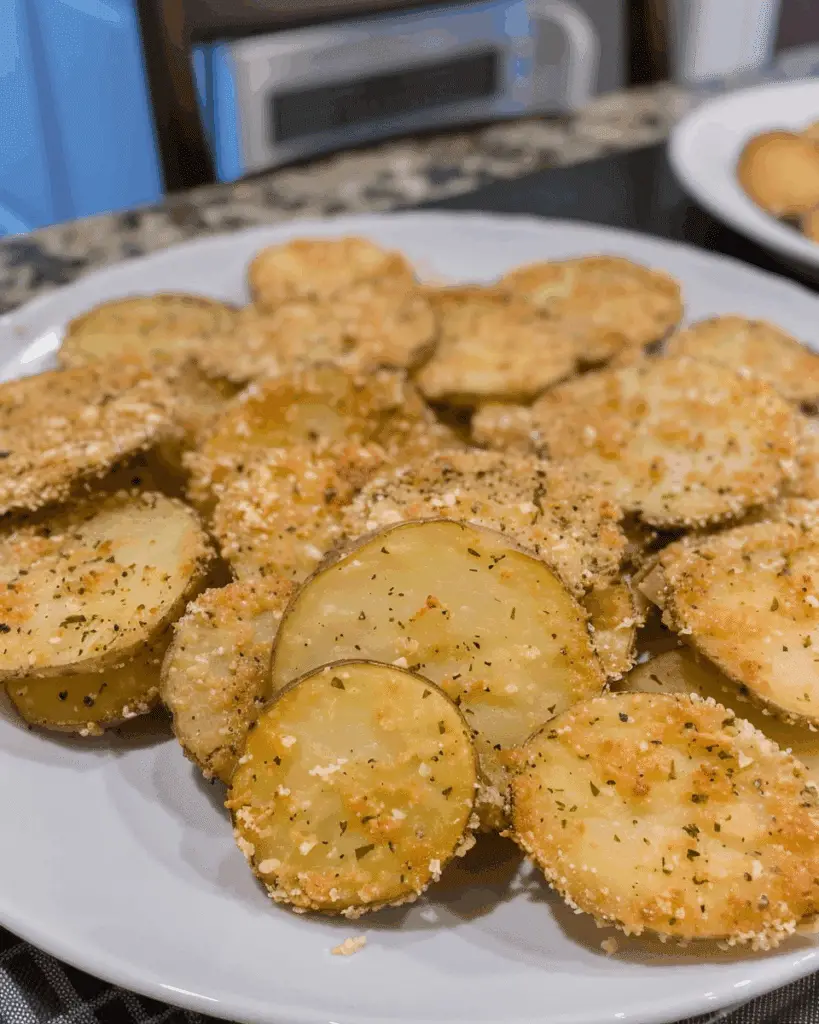 Garlic Parmesan Potato Slices