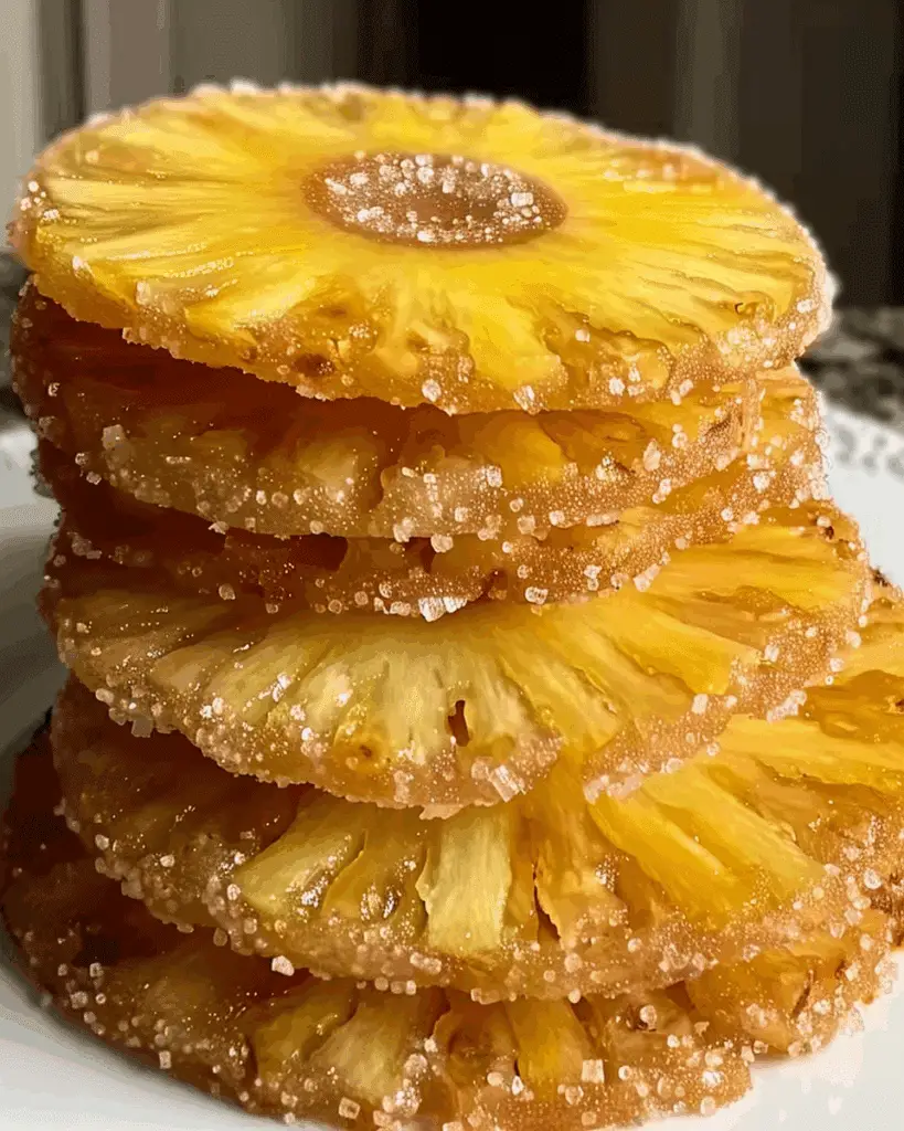 Pineapple Upside Sugar Cookies