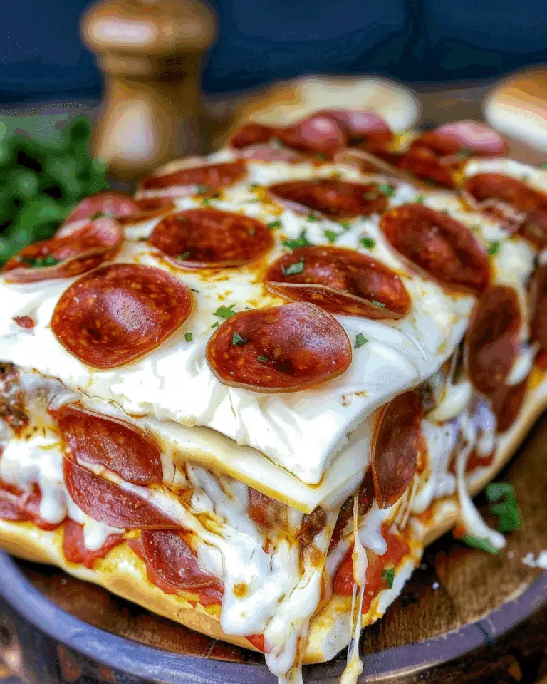 Pizza Burger Pepperoni Mozzarella