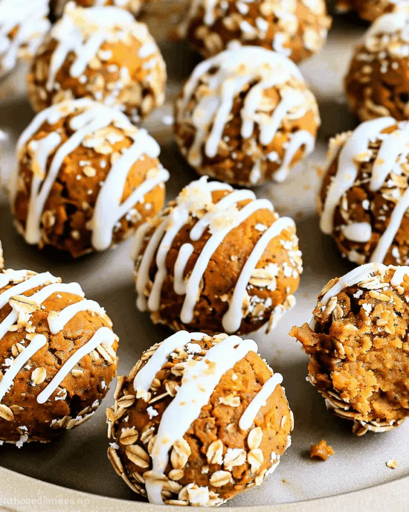 Pumpkin Pie Energy Bites