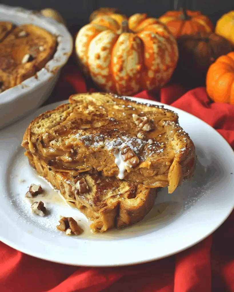 Pumpkin Pie French Toast