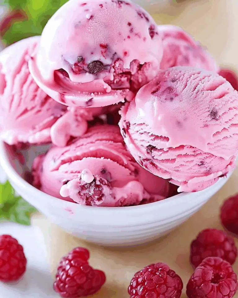 Raspberry Reverie Swirl Ice Cream