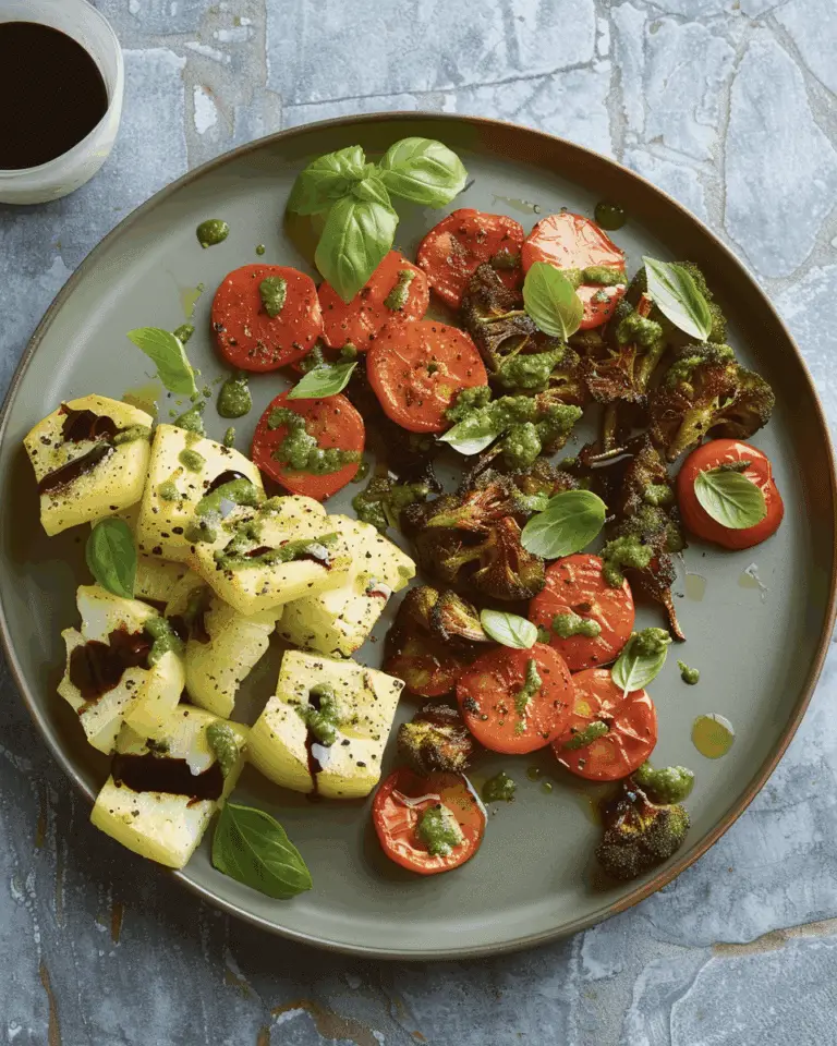 Simple Oven Roasted Vegetables With Balsamic Vinegar