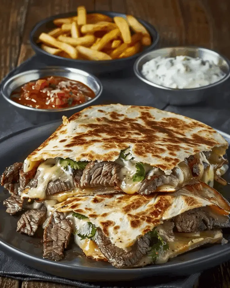 Steak & Cheese Quesadillas