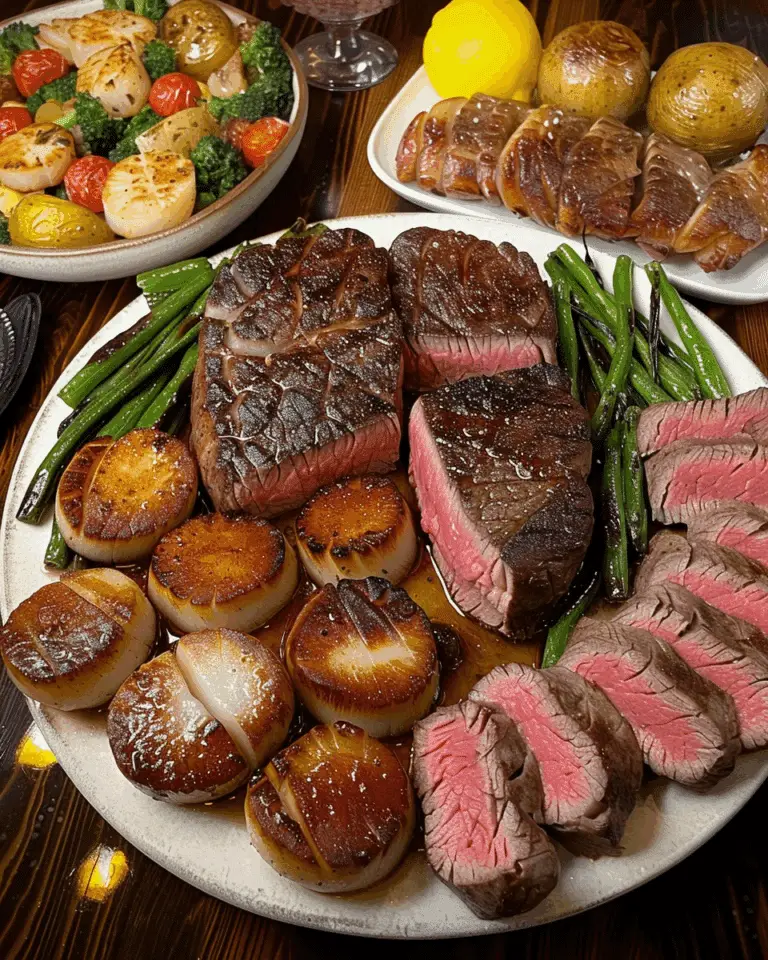 Steak & Scallops Dinner