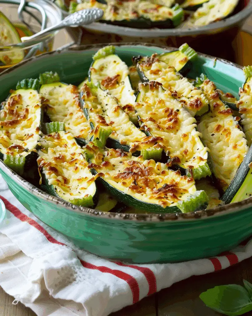 Vegetarian Zucchini Boats